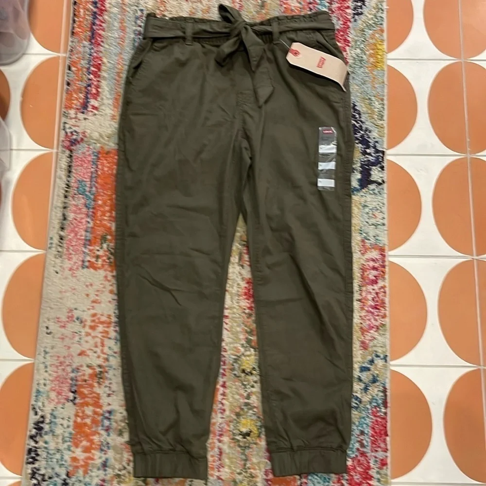 Levi’s Green Jet Set Taper Jogger Pant